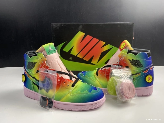 Rep JORDAN 1 OG J DC3481-900 BALVIN AIR HIGH X 0720